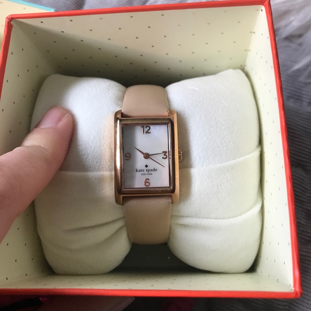 Kate Spade watch light pink