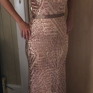 Long sequence dress