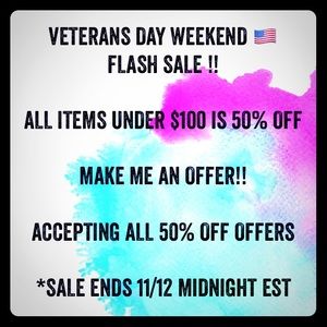🇺🇸 SALE IS OVER! - VETERANS DAY FLASH SALE! 🇺🇸