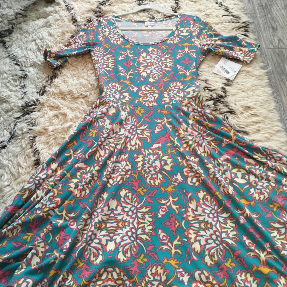 Lula Roe Nicole floral Dress