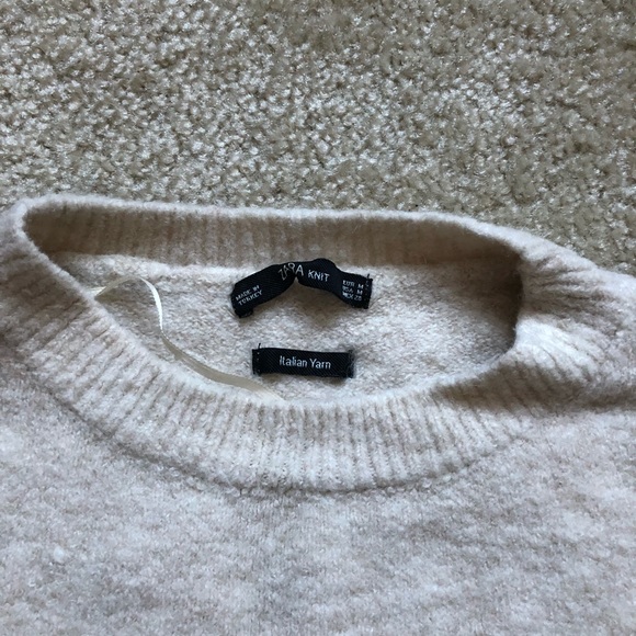 zara oversize crew neck sweater - Picture 6 of 8
