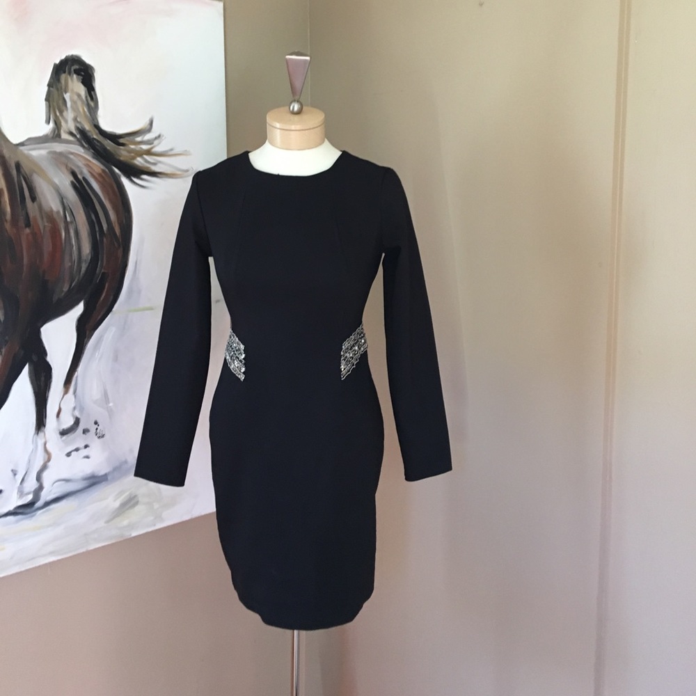 Zara black dress