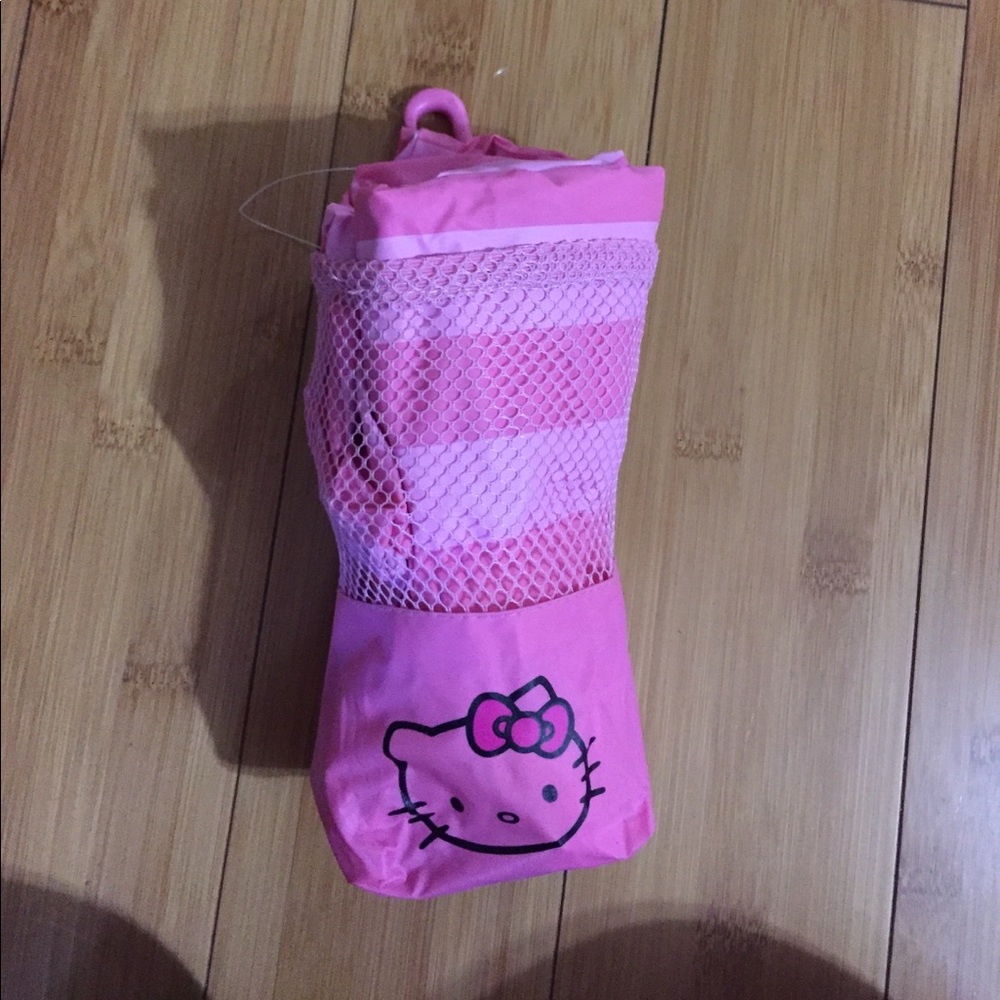 Hello Kitty raincoat.