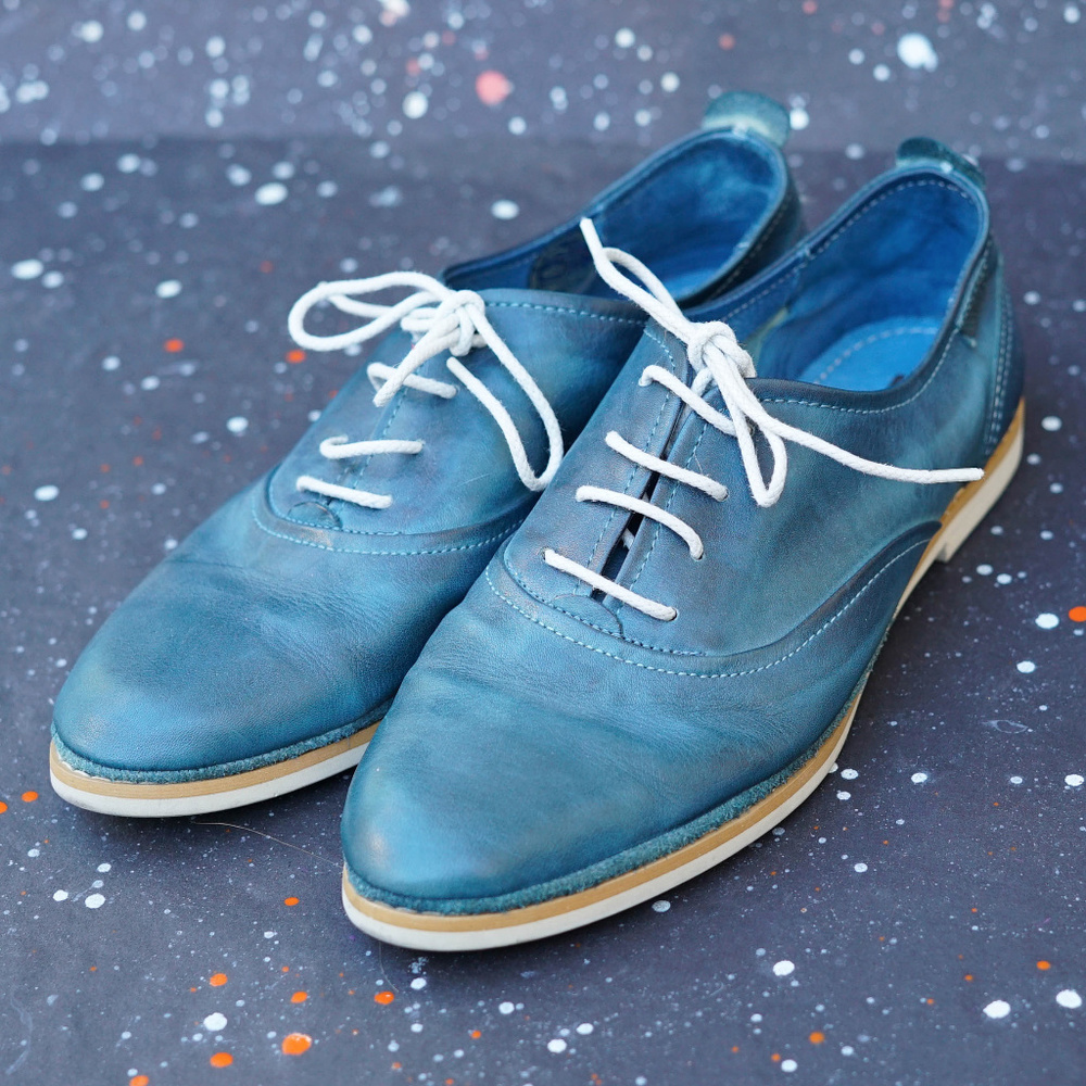 Pikolinos Blue Oxfords