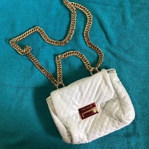 Kelsi Dagger White Plush Bag