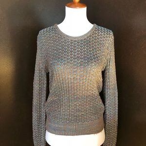 Clearance! Slinky Sweater by Samni Blue and Brown