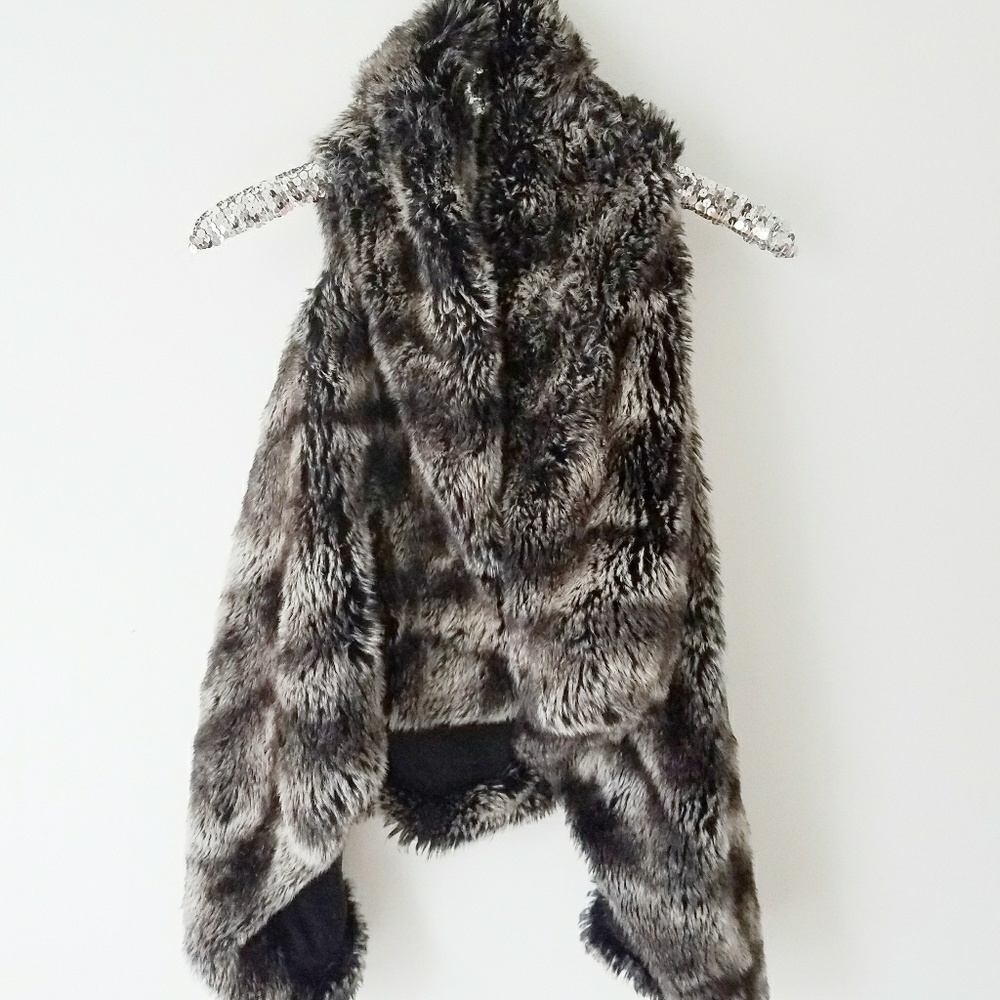 Arc&Co Faux Fur Vest