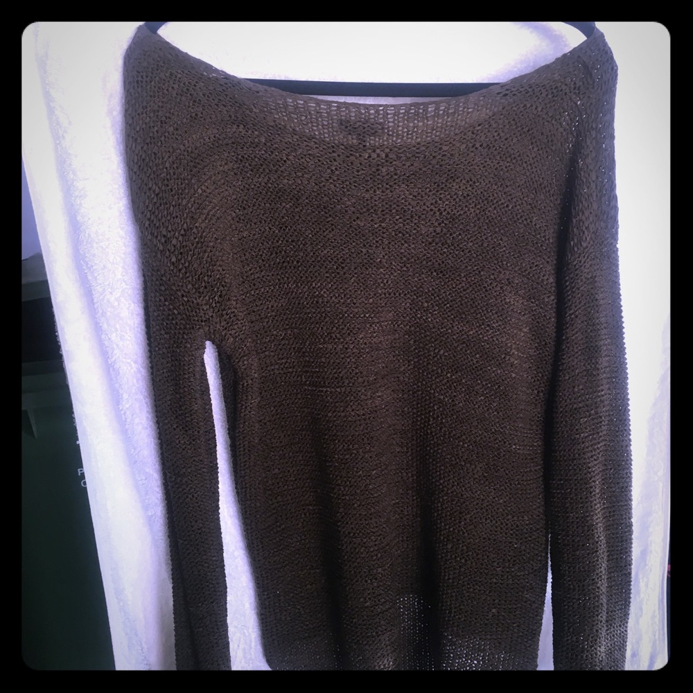 Off the shoulder sweater