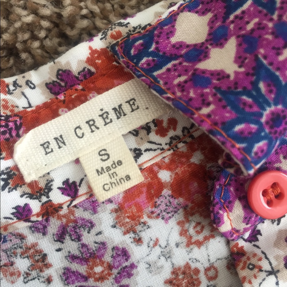 Geometric Floral Patterned Mini Dress - Picture 3 of 3