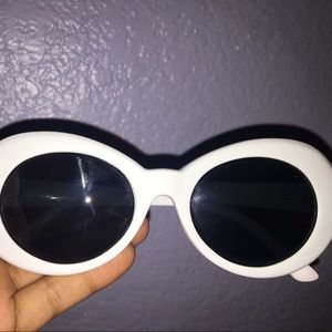 White Clout Goggles/ Glasses for $15