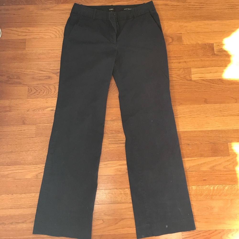 J Crew navy trousers