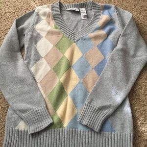 Argyle sweater