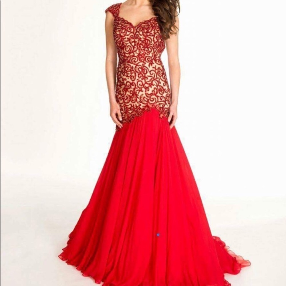 Red Sherri Hill Gown
