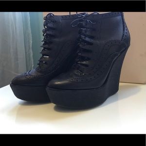 Burberry Wedge Boot