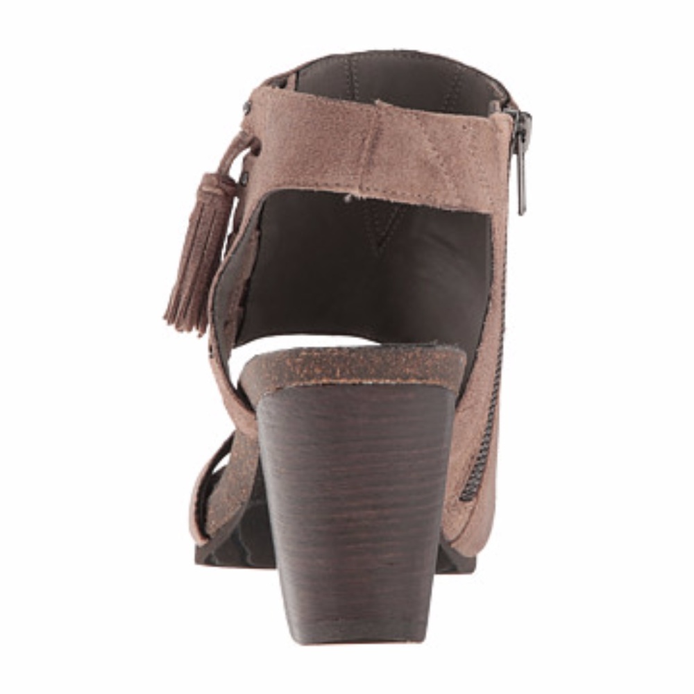 New! OTBT Flower Child Women's Sandal -Grey Powder - Picture 3 of 7