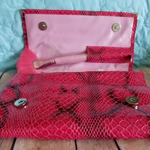 1 left ~Clutch /makeup bag /brush set - Picture 4 of 7