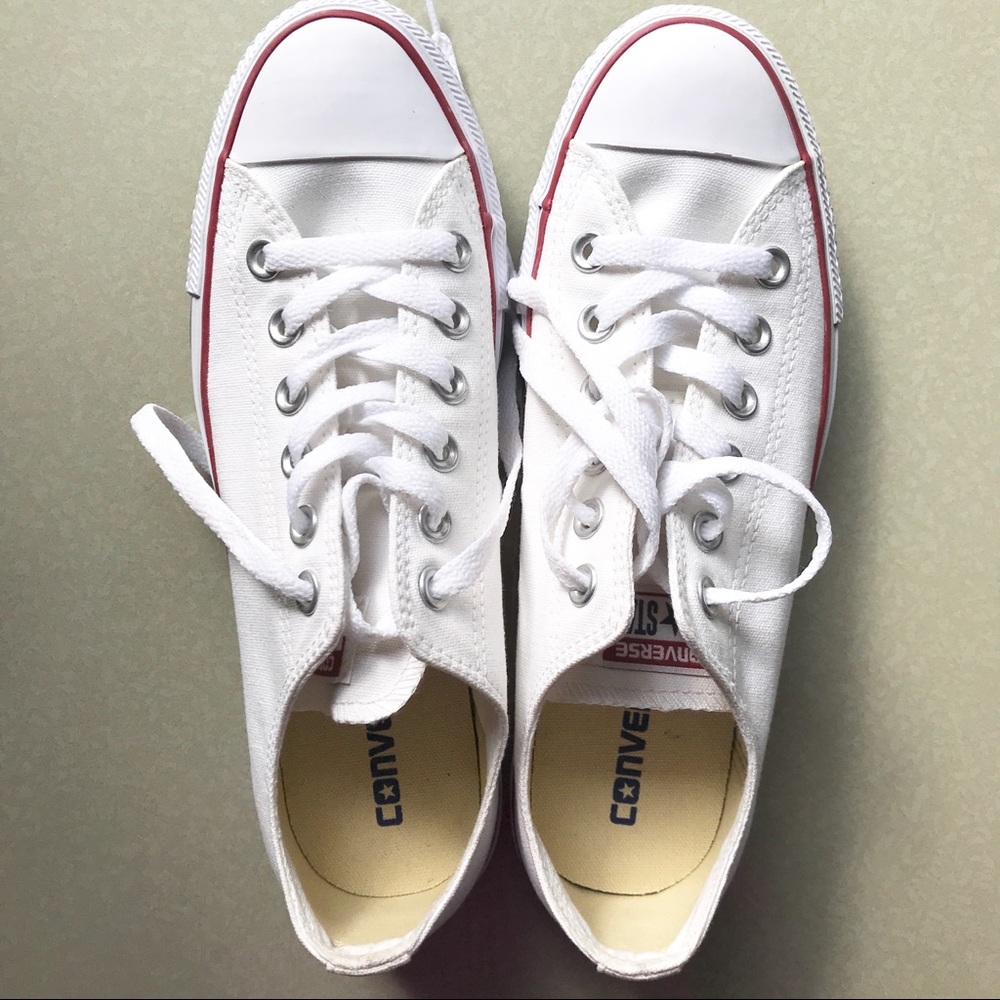 NWOT White Converse Chuck Taylor All Star Sneakers