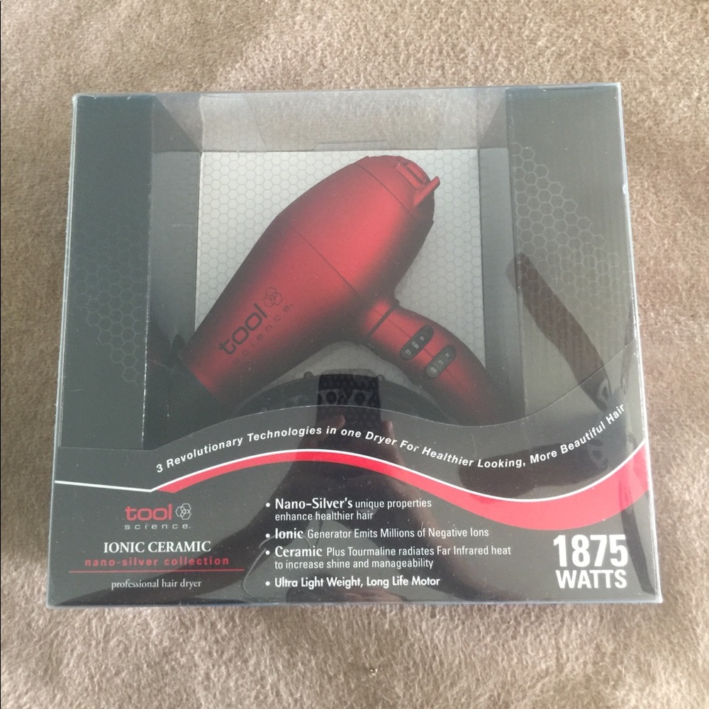 NWT Tool Science Ionic Cermaic Hair Dryer