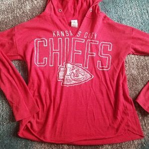Victoria Secret pink KC Chiefs hoodie