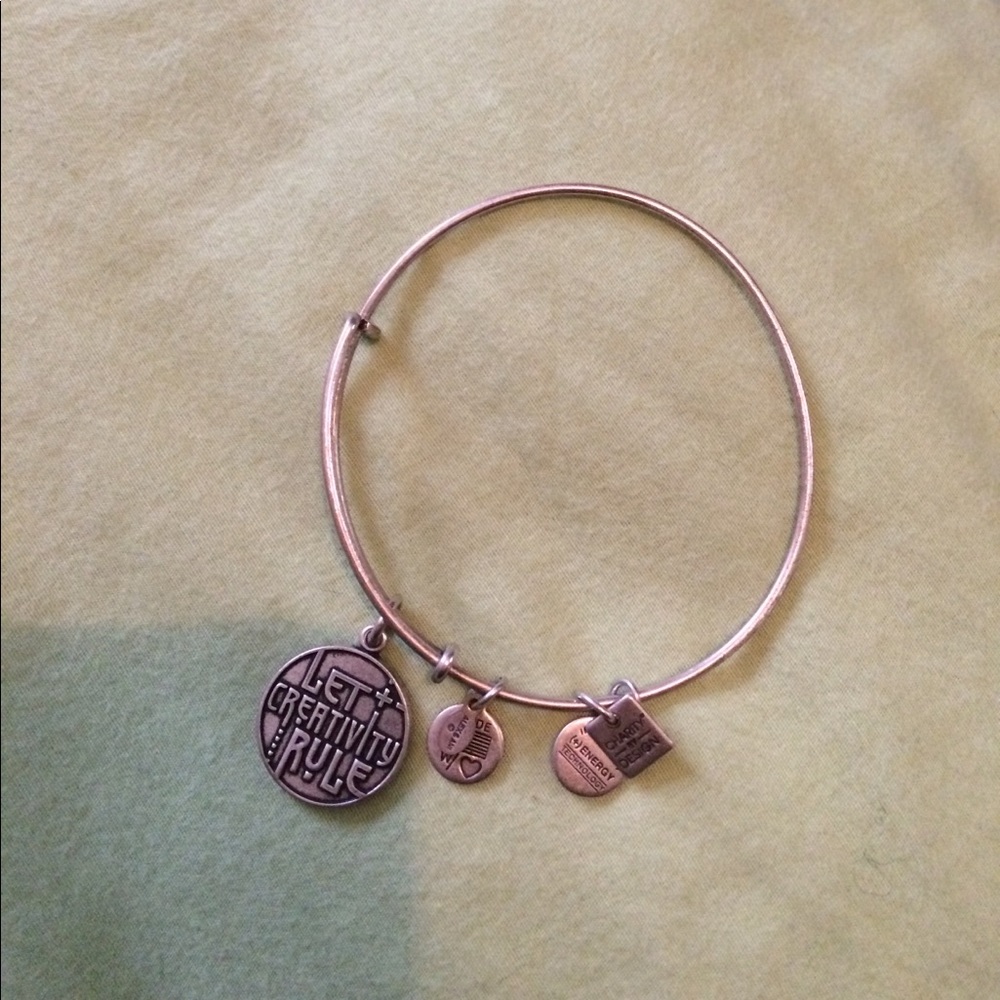 Alex and ani let creativity rule bracelet