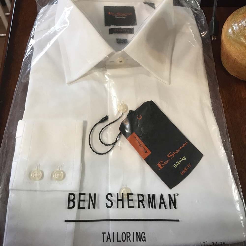 💕Ben Sherman skinny stretch fit button up