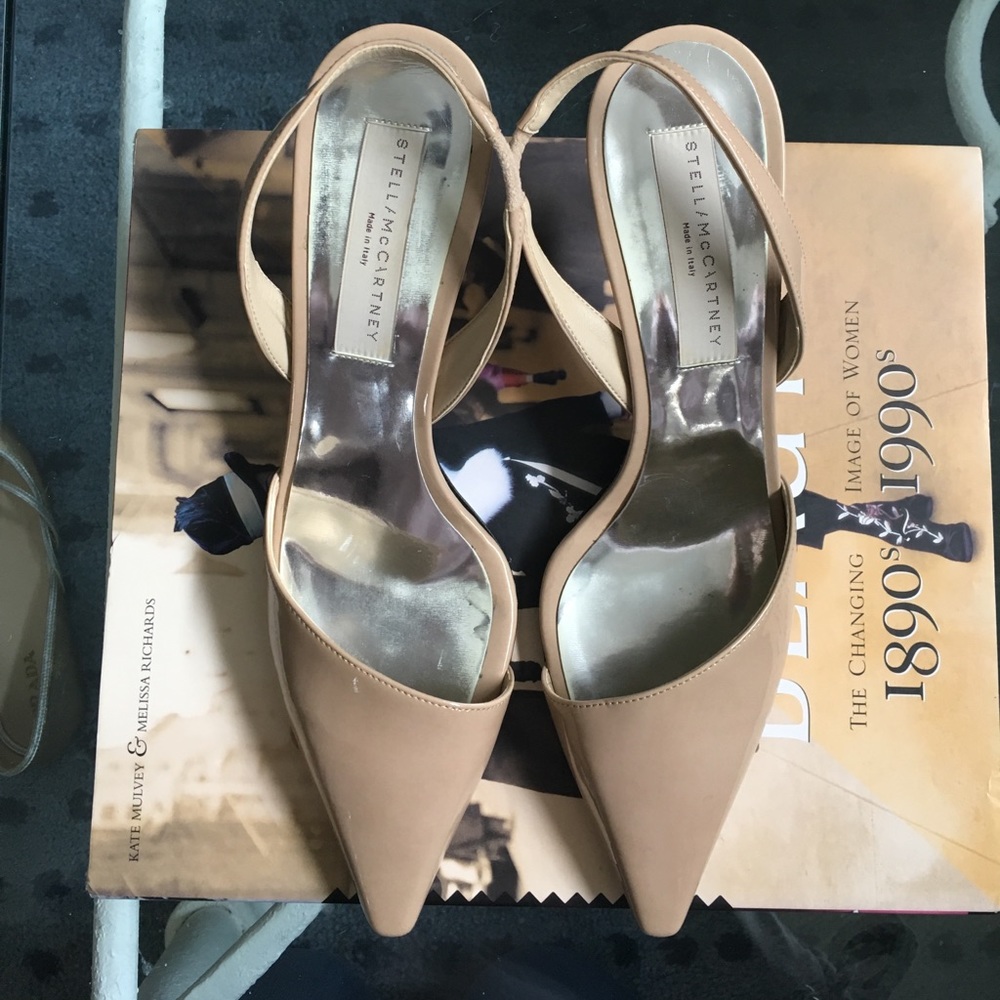 Nude (Vegan) Patent Leather Stella McCartney Pumps