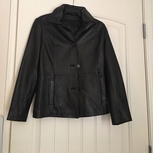 Women's leather jacket