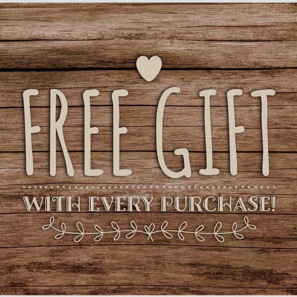 Free gift with every purchase!?