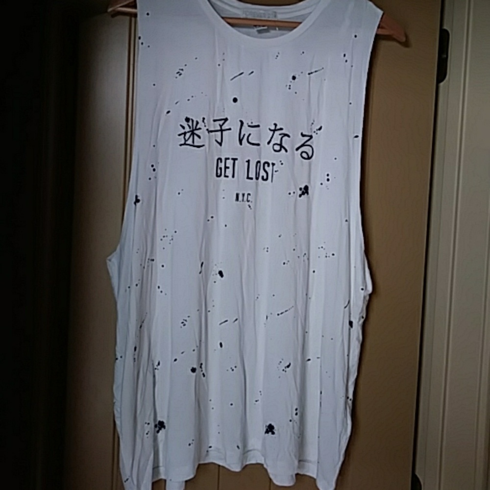 NEW! Sleeveless Forever 21 t-shirt