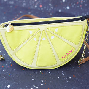 Luv Betsey Lemon Crossbody Bag