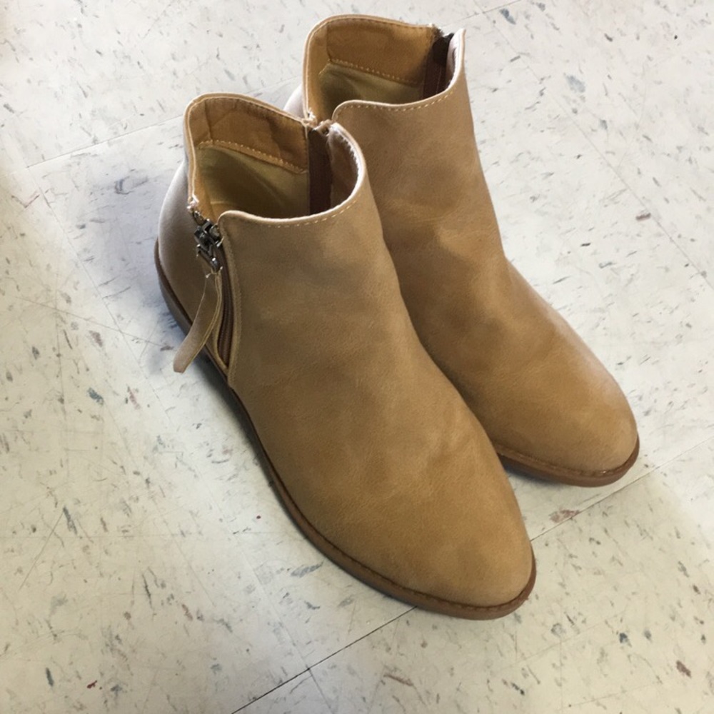 Tan booties!!