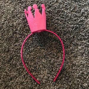 Birthday headband for baby/toddler girl.