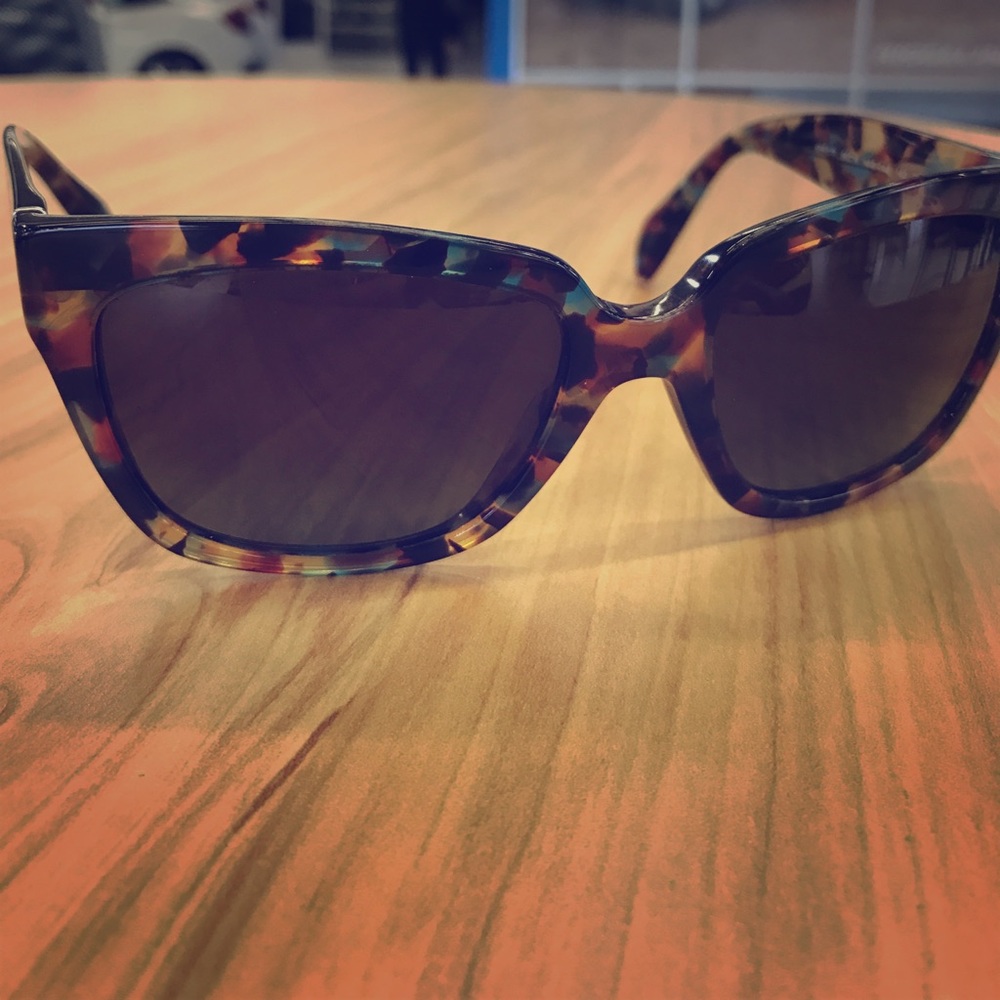 Prada Havana Brown Gradient Sunglasses