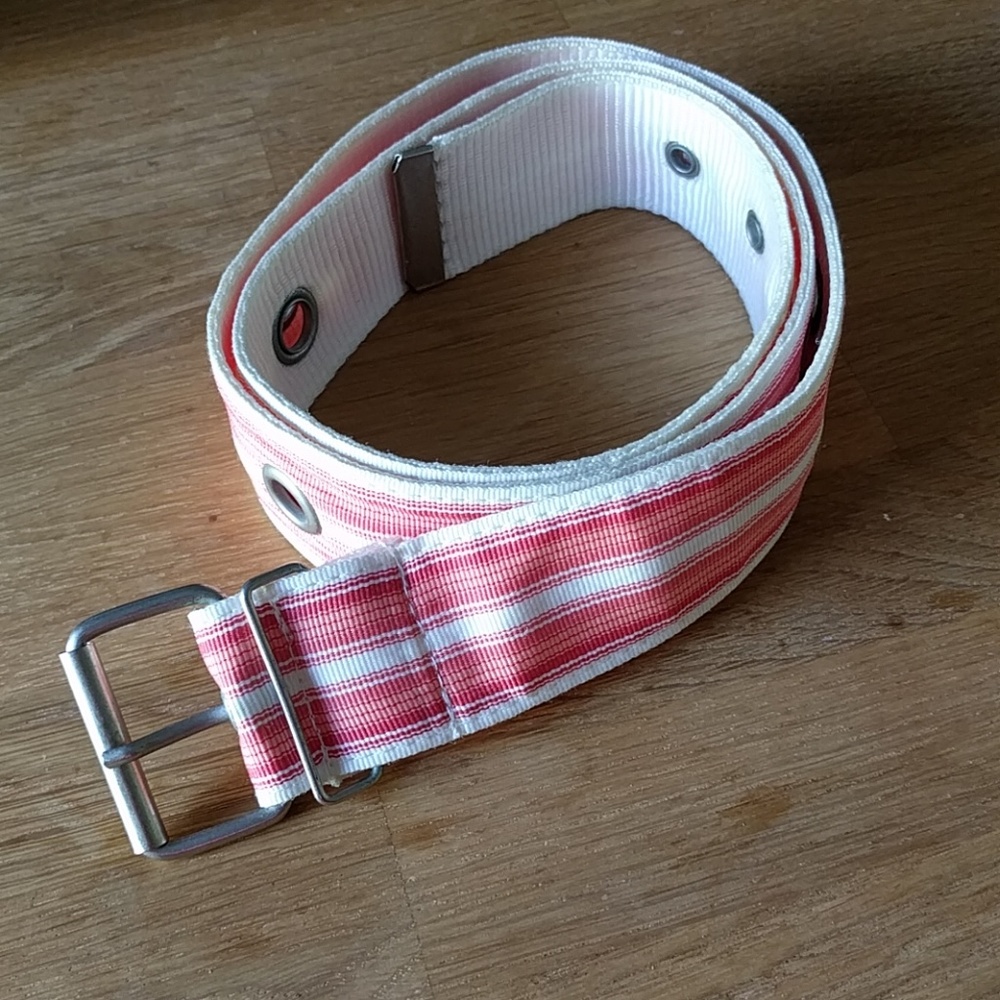 Pink and White Belt