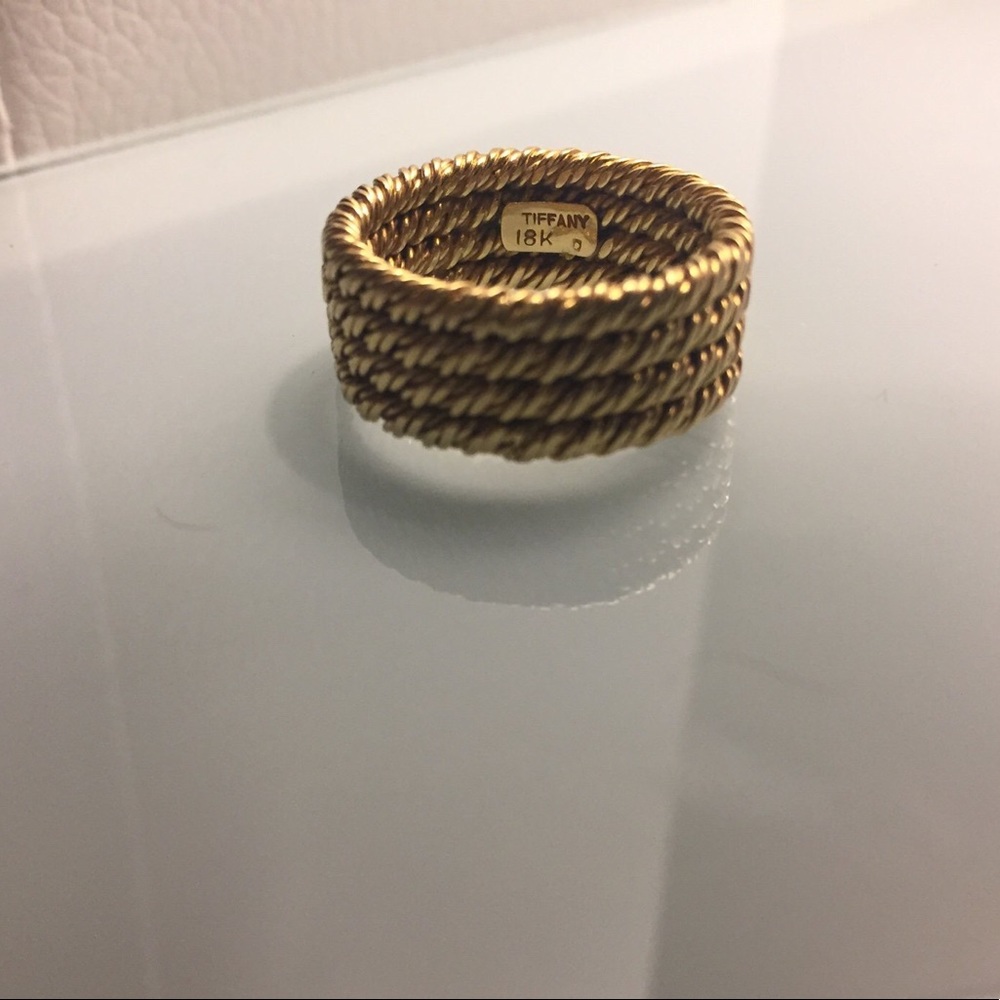 Tiffany & Co 18k ring