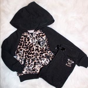 Animal Print Juicy Couture Sweat Suit