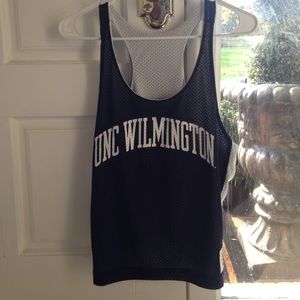 Women's reversible UNCW jersey tank