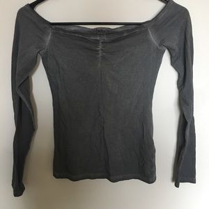 Off the shoulder shirt