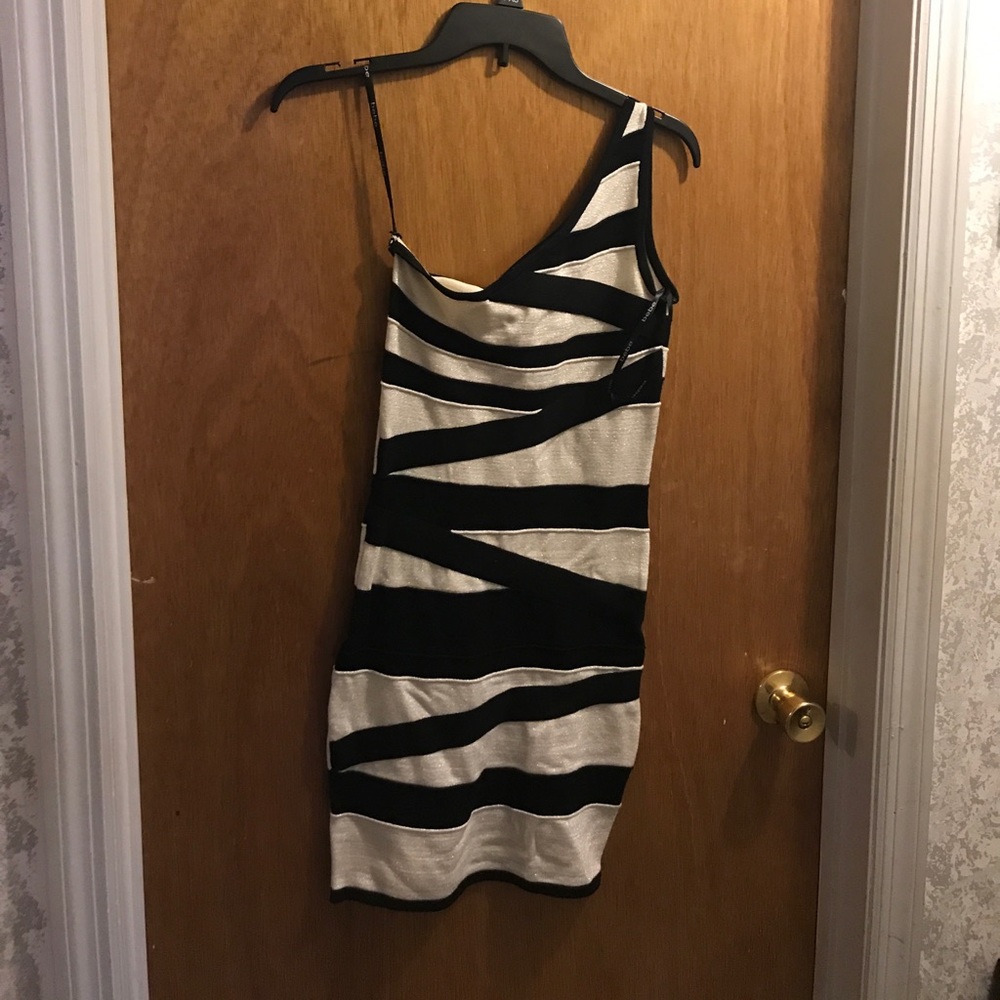 Bebe  tight nylon/bodycon dress