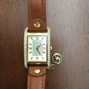 Michael Kors leather watch