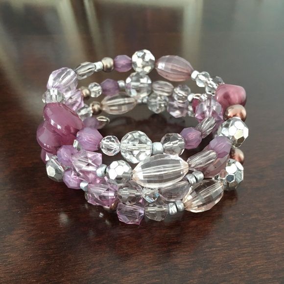Beaded Wrap Around Bracelet - Picture 1 of 3