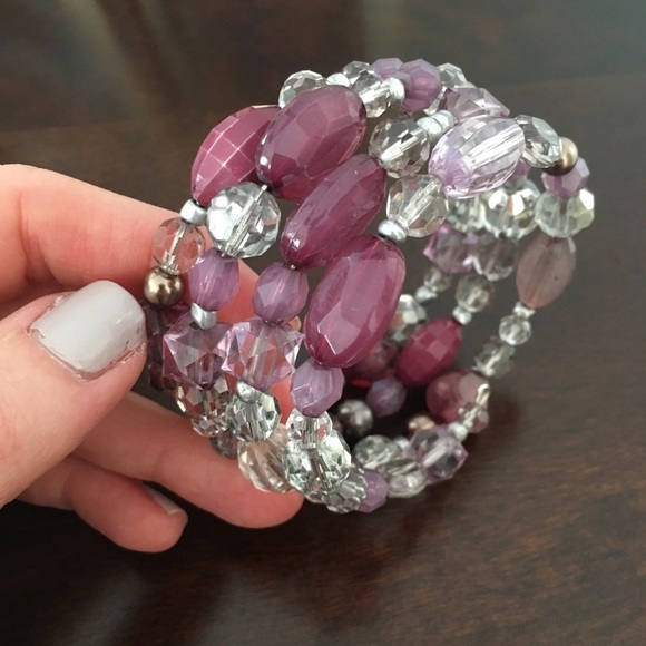 Beaded Wrap Around Bracelet - Picture 3 of 3