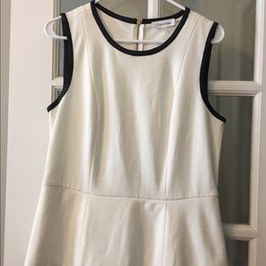 Calvin Klein peplum top