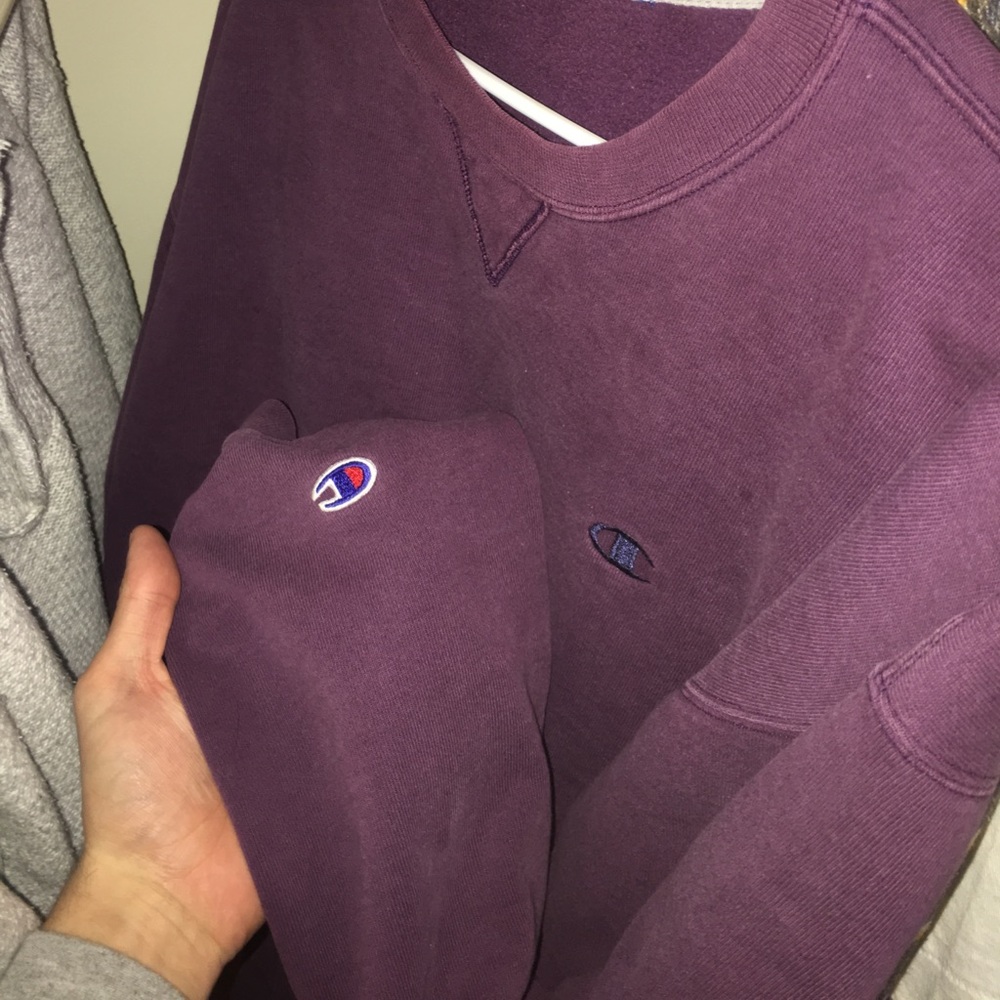 Vintage champion crew neck