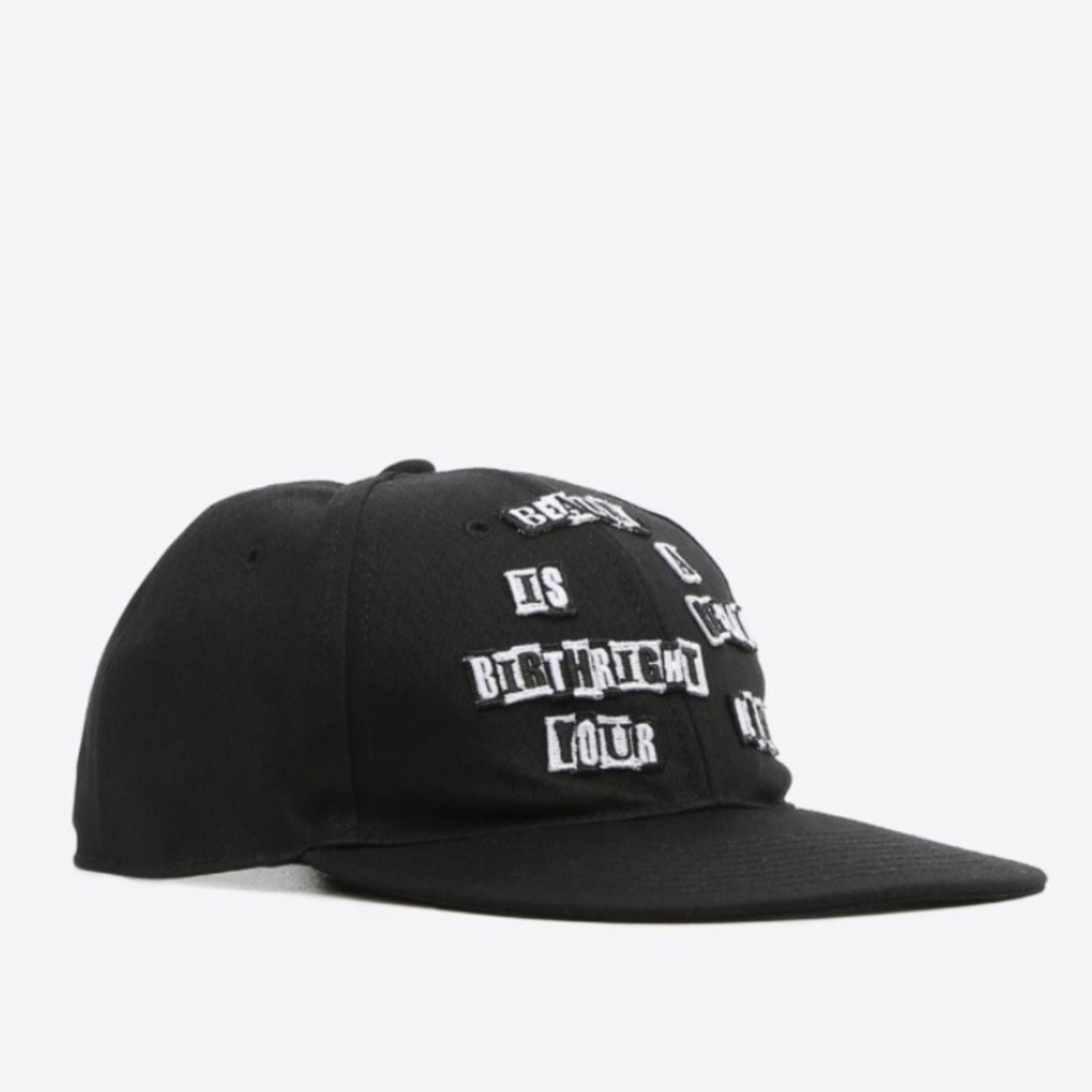 VALENTINO BASEBALL HAT WITH EMBROIDERED PATCH