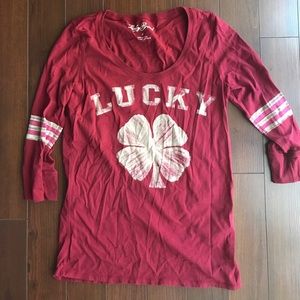 Lucky Brans 1/4 Sleeve Tshirt