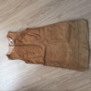 Forever 21 Genuine suede dress size small