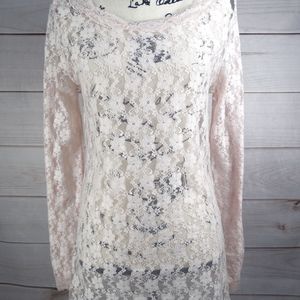 Rue21 Floral Lace Top