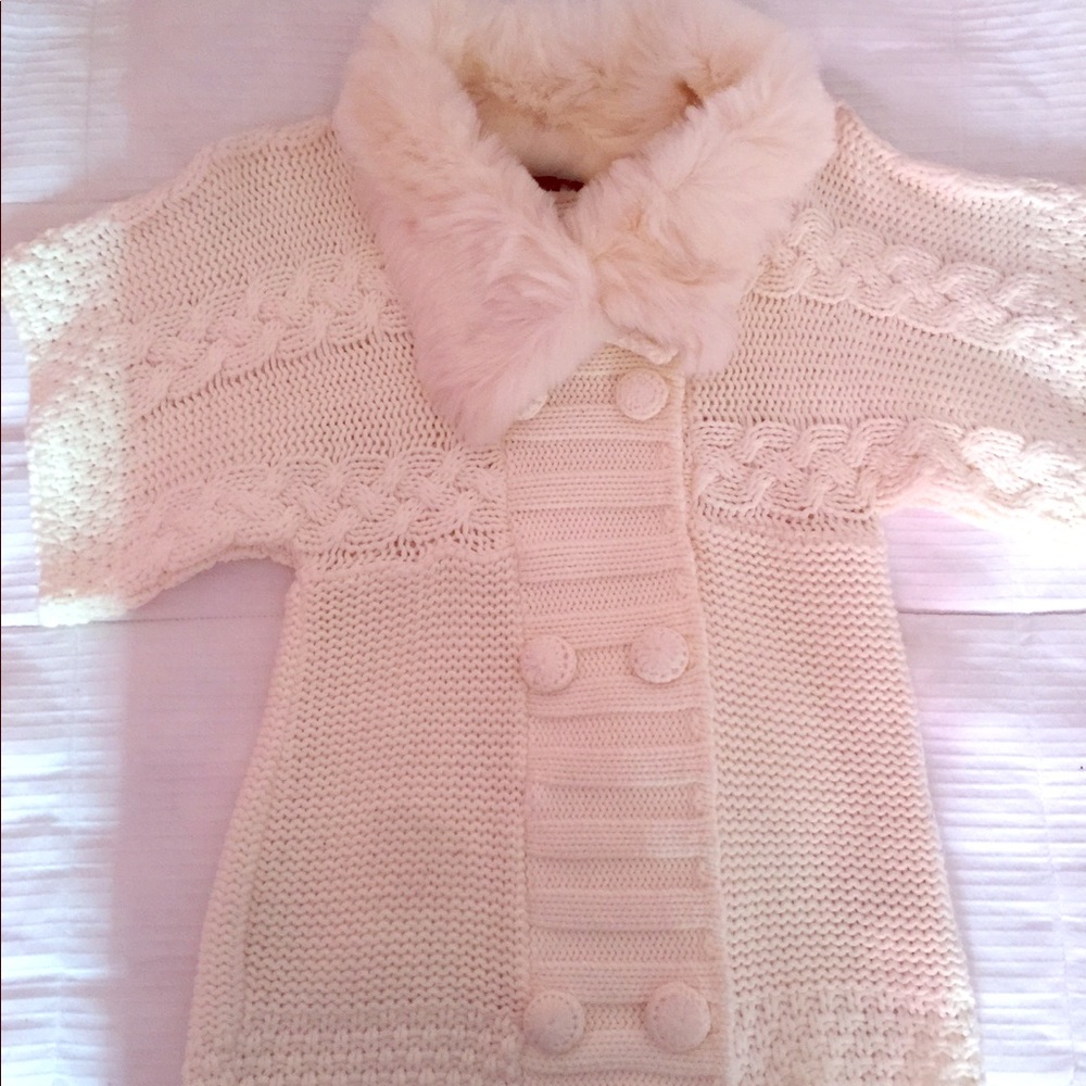 Beautiful cream knit sweater