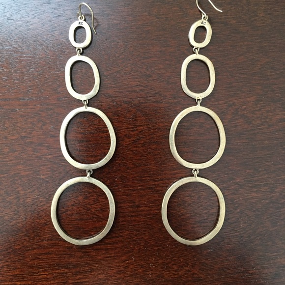 Long Sparkly Earrings - Picture 2 of 4